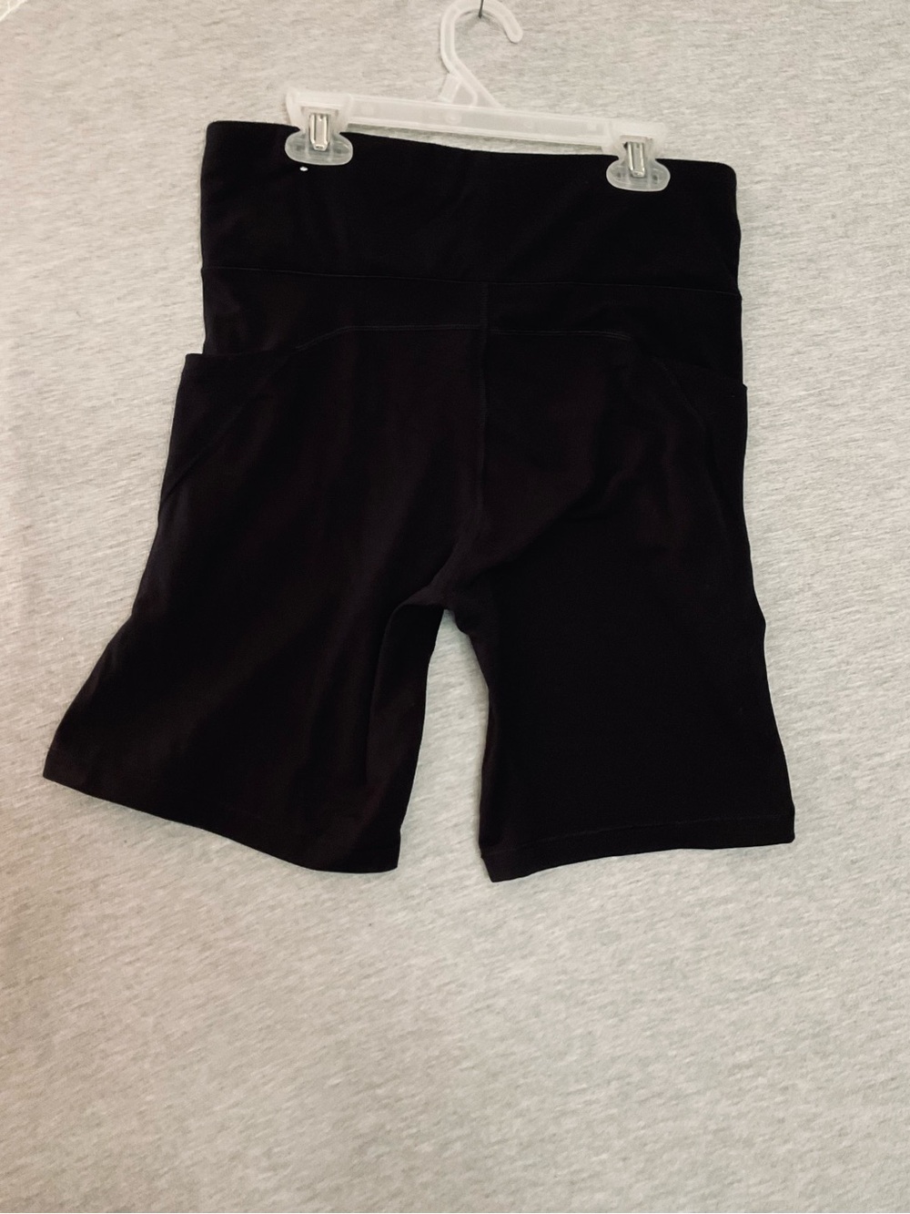 Aeropostale High-Waist Black Women’s Bike Shorts with Side Pocket - Picture 3 of 4